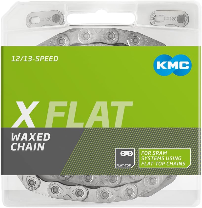 Kmc x flat waxed - silver (nickel plated)