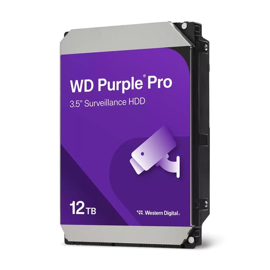 Western digital wd122purp wd purple pro, 12 tb, 3.5 ,sata 6 gbps, 7200 rpm, 512 mb, 265mb s