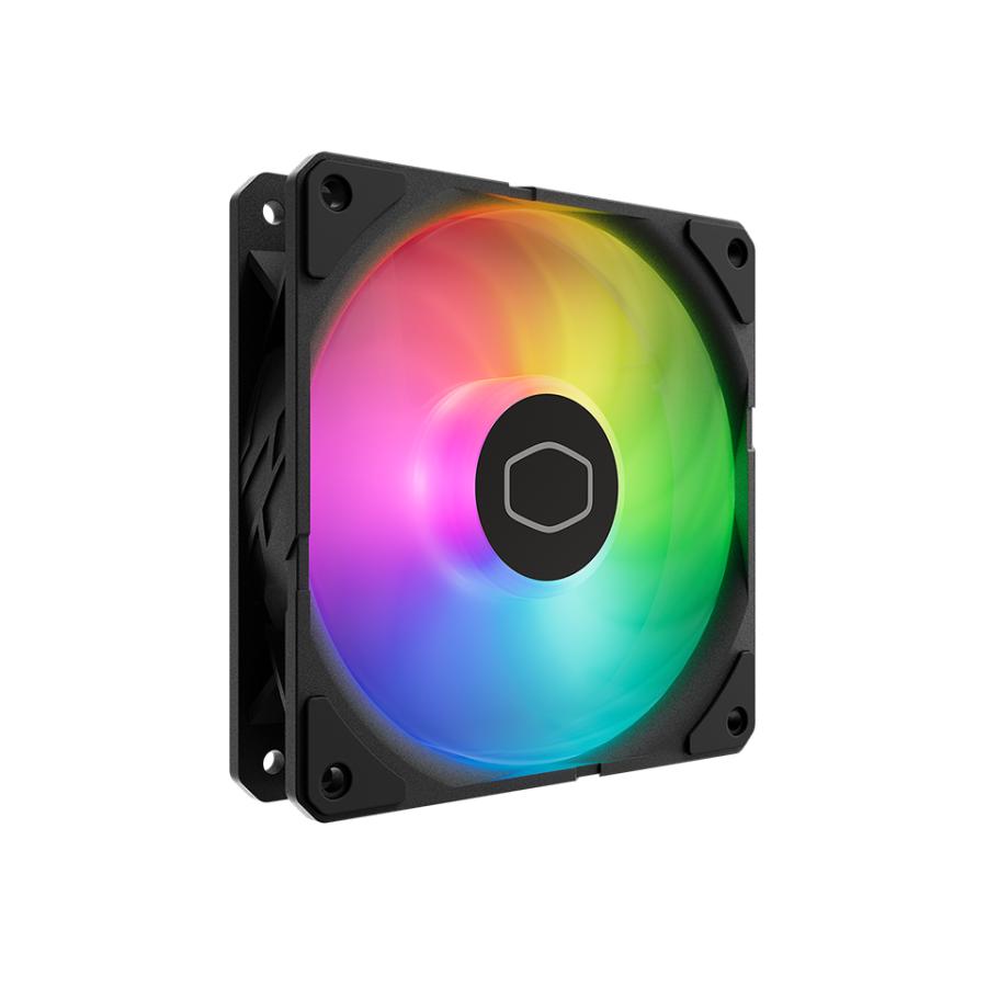 Coolermaster mfx-b2dn-25np2-r2 sikkelstroom rand 120 argb, 120mm, argb, ldb, 690~2500 ± 10% rpm