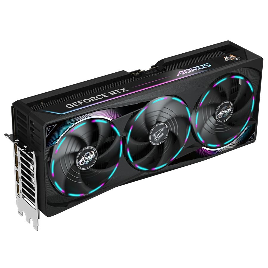 Gigabyte gv-n5090aorus m-32gd aorus geforce rtx 5090 master 32g, 32 gb gddr7, 512 bit