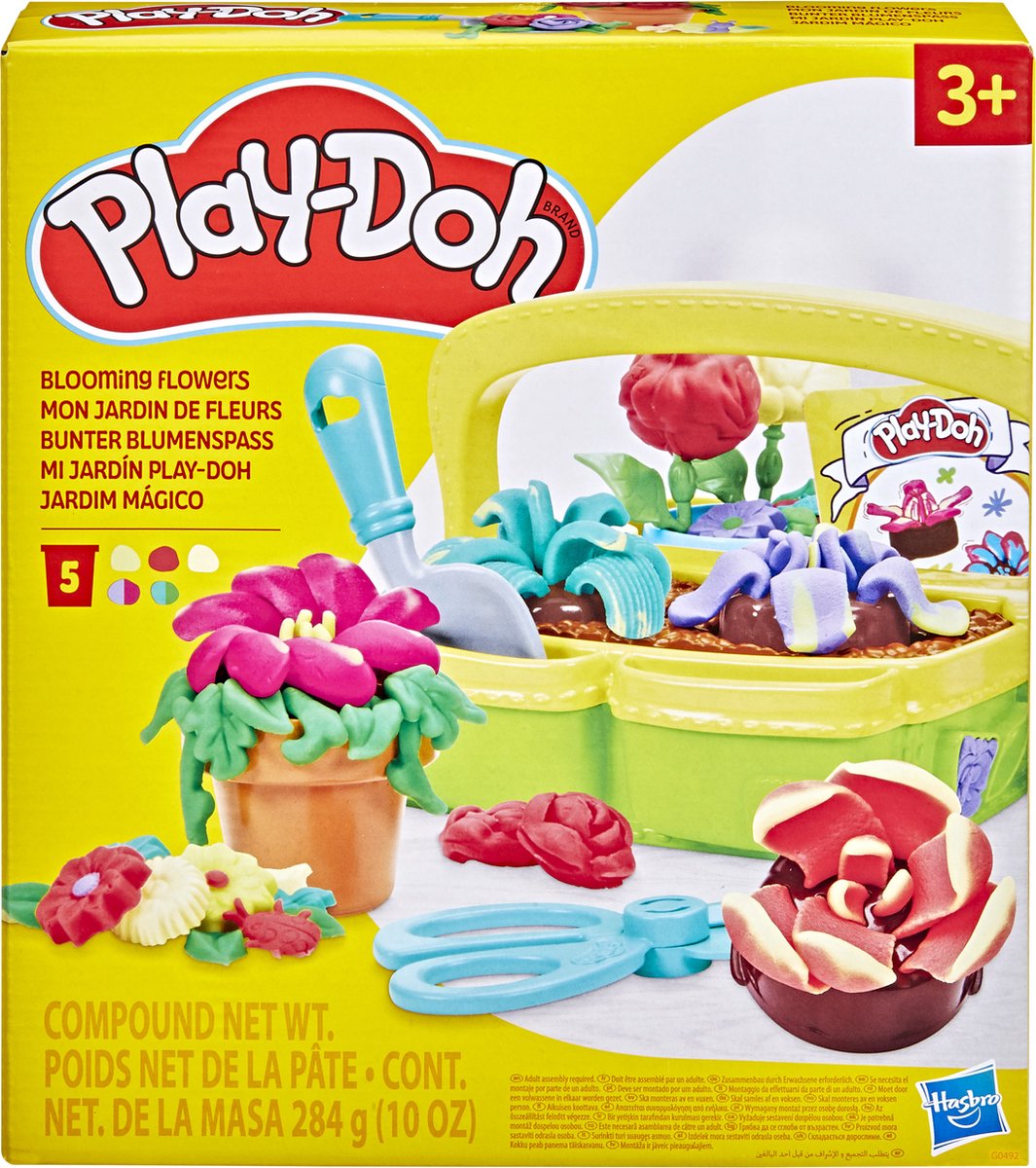 Playdoh bloeiende bloemen 