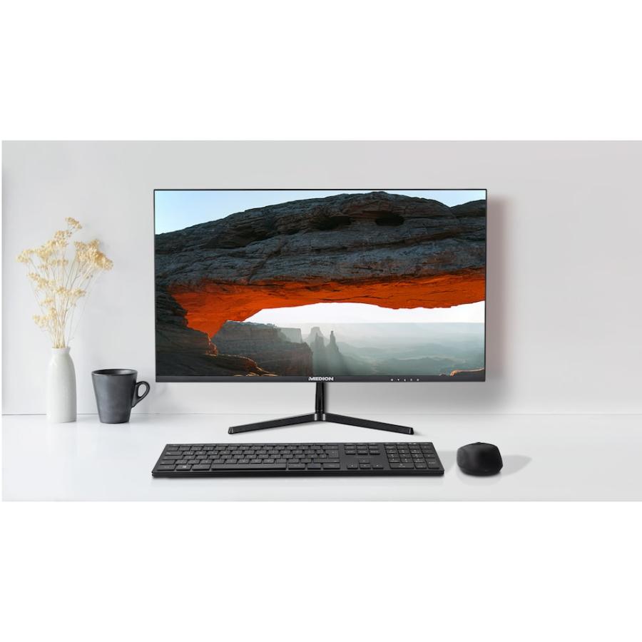 Medion 30037893 p52726, 68,6 cm (27 inch), 1920 x 1080 pixels, full hd, lcd, 14 ms, zwart