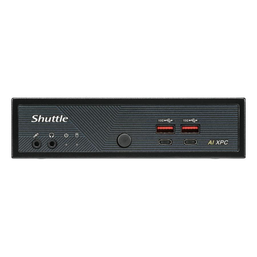 Shuttle dn11h7 slim ai pc, intel core ultra 7 155h, intel arc graphics, ddr5, hdmi, dp, 4x 2.5g lan