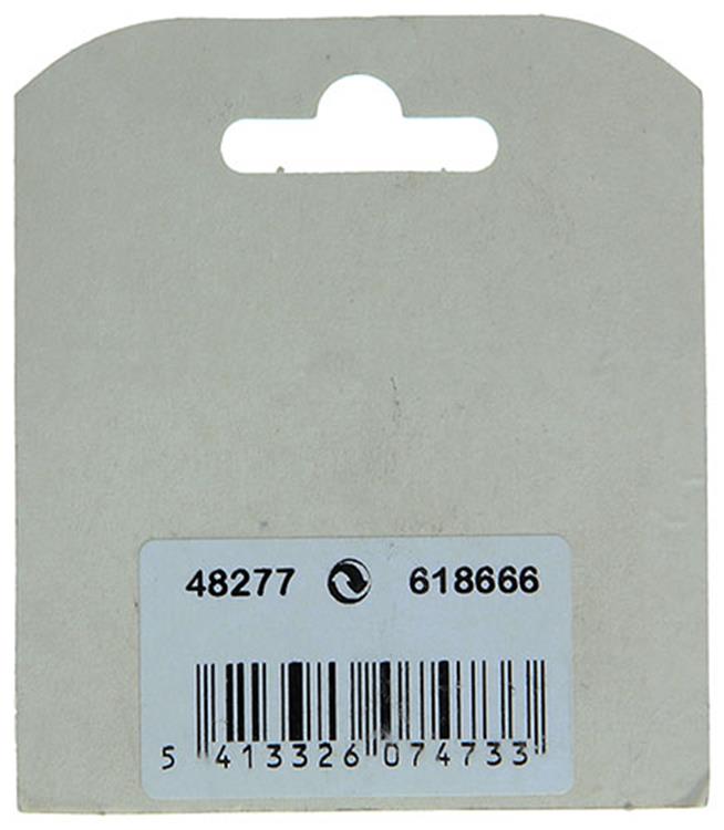 Mack 1014263 - raamschuif met ronde knop, bichromaat a 60 - b 10 mm | 5 stuks