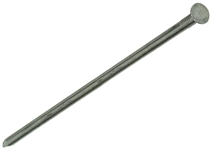 1015662 - doos 5 kg. nagels platte kop 6,5x200 mm | 3 stuks
