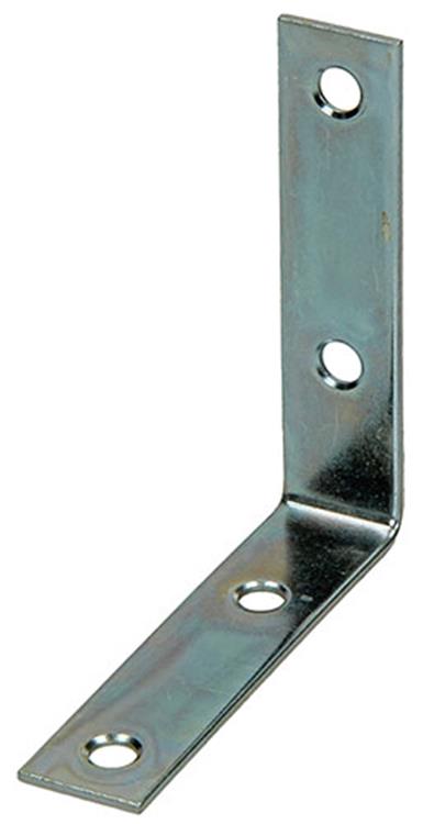 1013759 - 20 geplooide winkelhaken verzinkt 75x75x18mm | 10 stuks