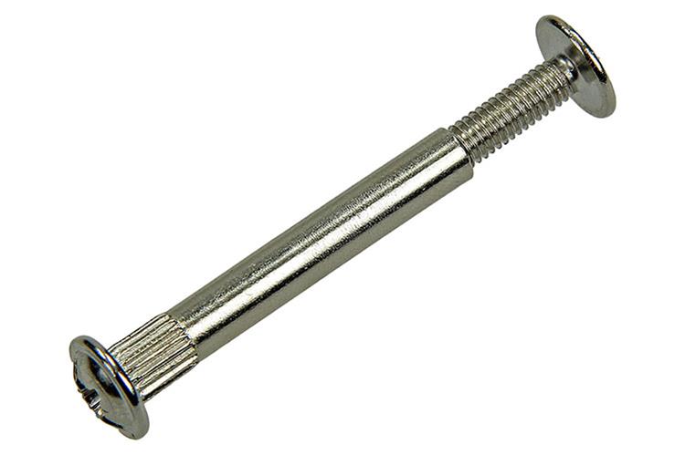 Mack 1013783 - 6 mini verbindingsschroeven vernikkeld ø 5 mm 30-40 mm | 10 stuks