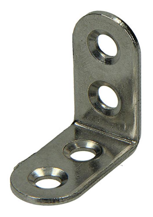 Mack 1013773 - 4 stoelwinkelhaken inox 30x30mm | 10 stuks