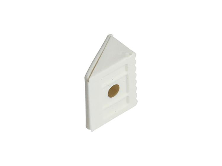Mack 1013797 - 4 hoekverbinders mini wit | 5 stuks