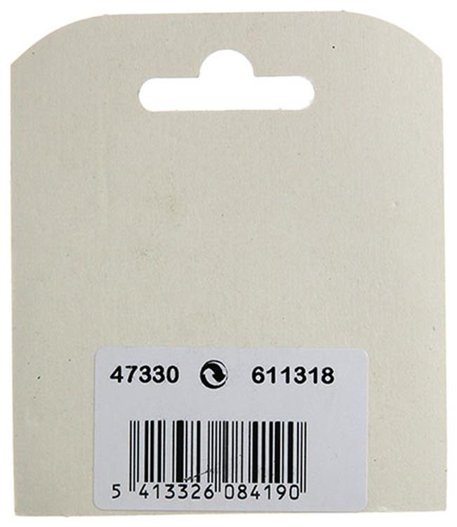 Mack 1013797 - 4 hoekverbinders mini wit | 5 stuks