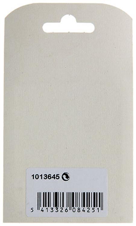 Mack 1013645 - 4 hoekverbinders smal bruin | 5 stuks
