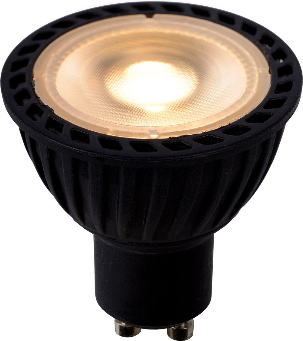 Lucide mr16 - led lamp - ø 5 cm - led dimbaar - gu10 - 1x5w 2200k 2500k 2700k - zwart