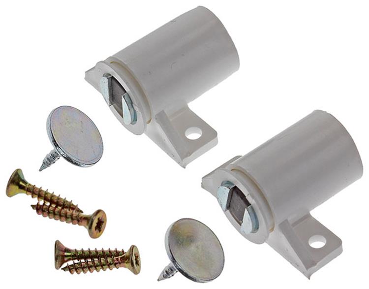 Mack 1013834 - 2 magneetsloten wit 3 - 4 kg | 5 stuks