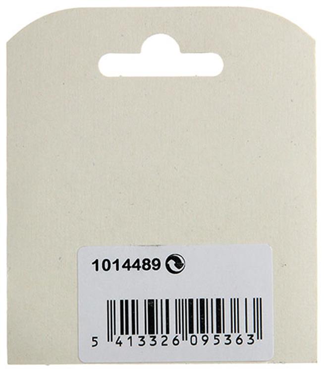 Mack 1014489 - 12 afdekkapjes wit ø 6 mm | 5 stuks