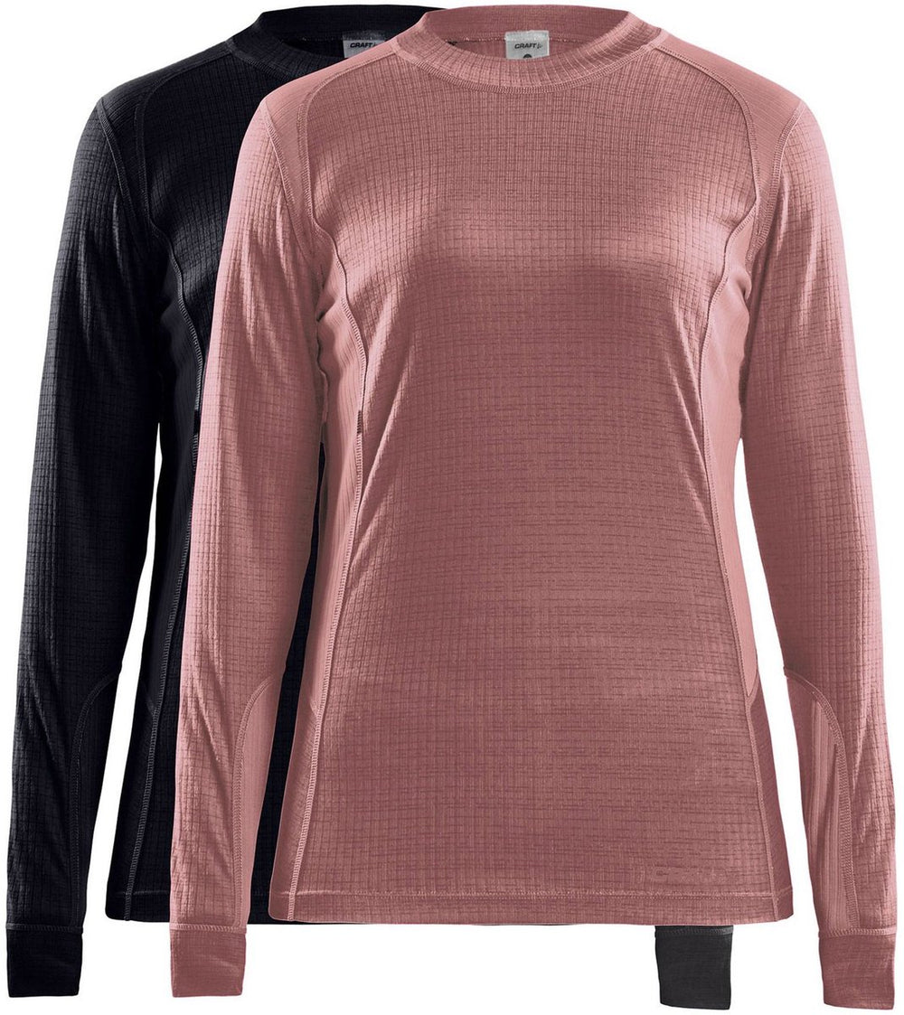 Craft core baselayer thermo shirt dames (2-pack) - maat m