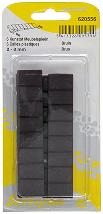 Mack 1014492 - 6 kunststof meubelspieen | 5 stuks