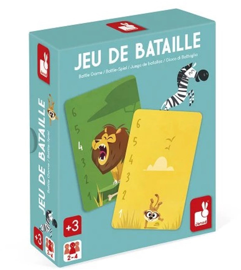 Janod - spel - battle game met kaarten