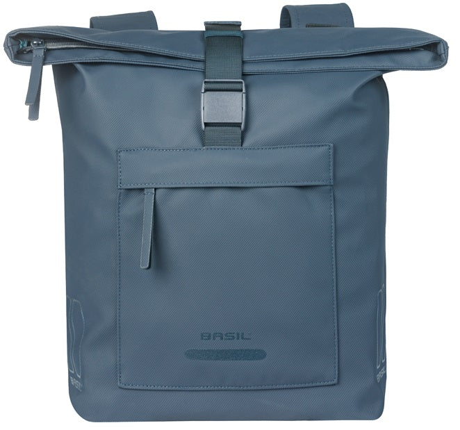 Basil tas brooklyn dubbel blauw | 41l