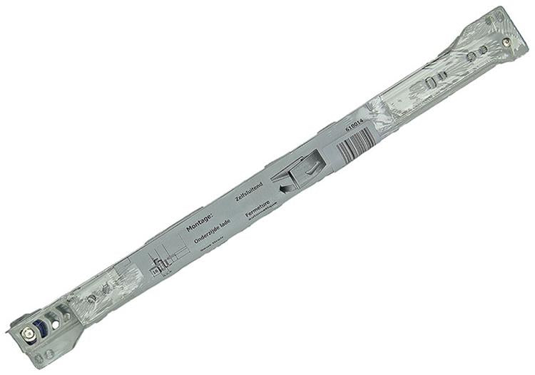1013688 - paar rolladegeleiders wit 25kg 35cm | 5 stuks