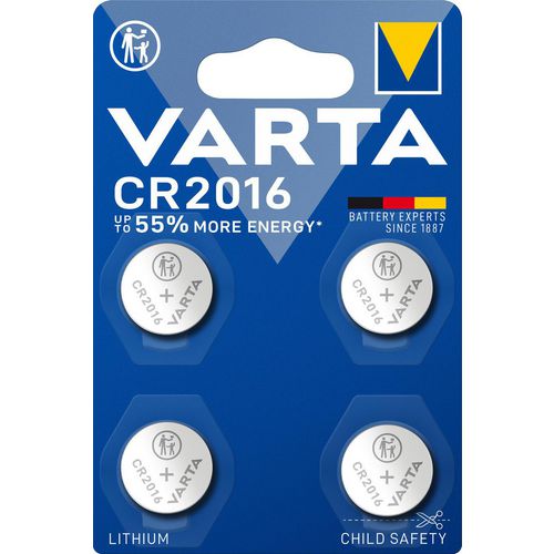 Batterijen varta electronics cr2016 4 stuks