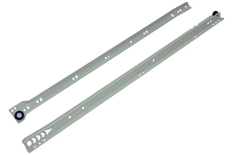 1013692 - paar rolladegeleiders wit 25kg 55cm | 5 stuks