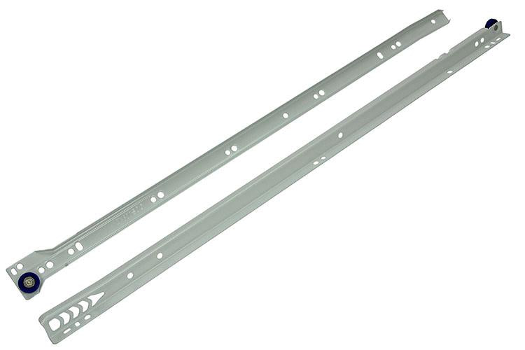 1013693 - paar rolladegeleiders wit 25kg 60cm | 5 stuks