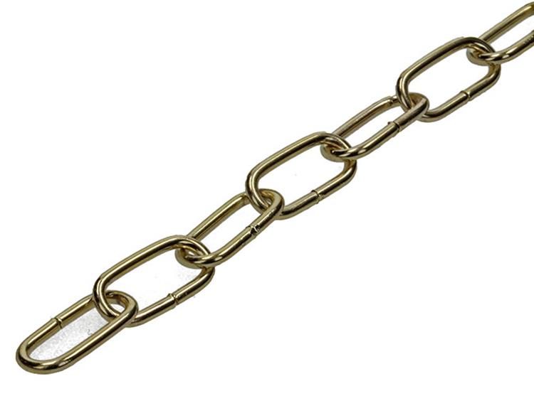 Mack 1015128 - sierketting vermessingd ø 2mm l 16mm 2m | 5 stuks