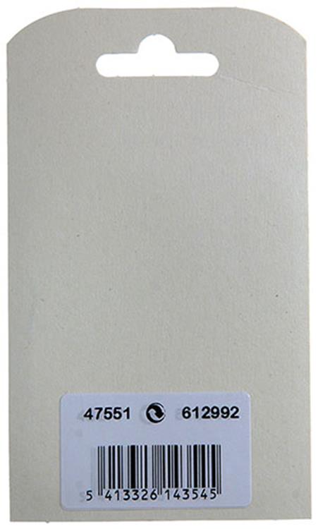 Mack 1013909 - 4 rugwandverbinders wit | 5 stuks