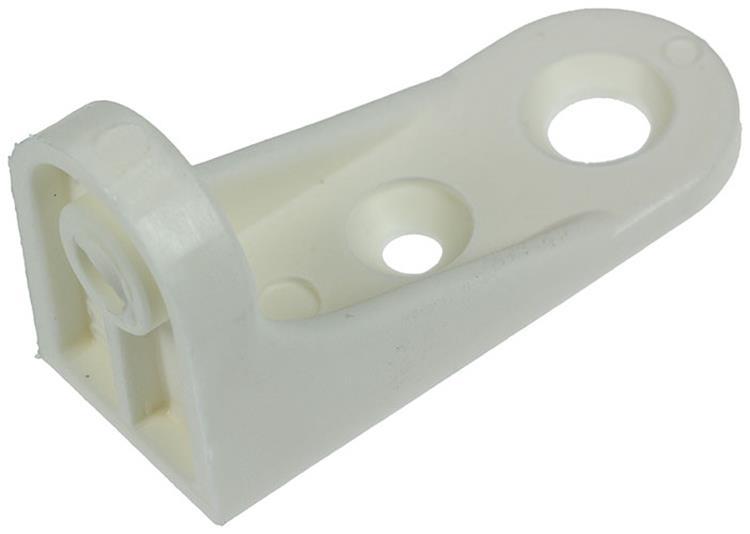 Mack 1013910 - 4 rugwandverbinders wit | 5 stuks