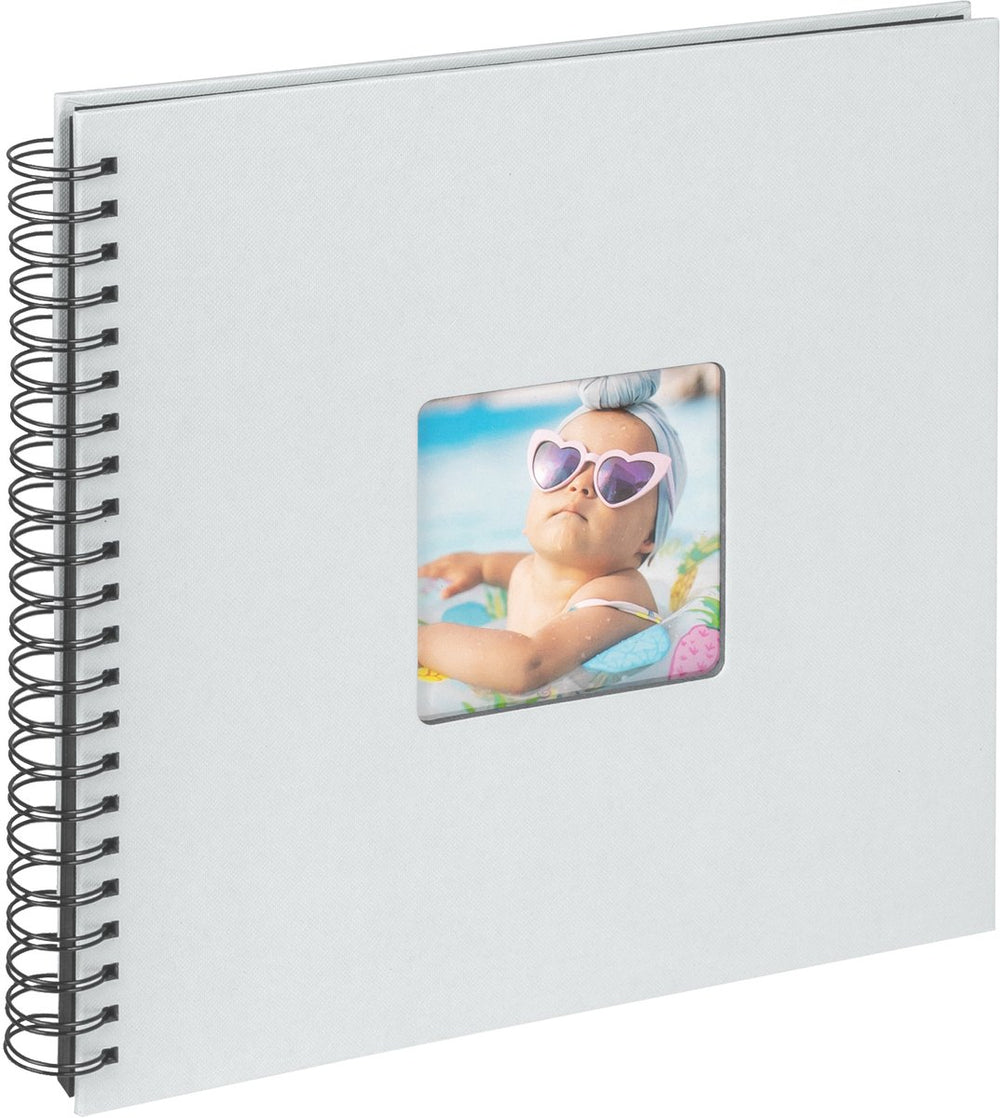 Walther sa-110-bl fun baby selection - spiraal album - formaat 30 x 30 cm - lichtblauw