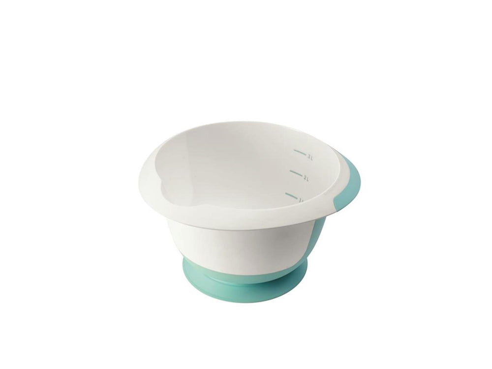 Keeeper mengkom 3,5l met zuignap ã˜27x15cm wit aqua