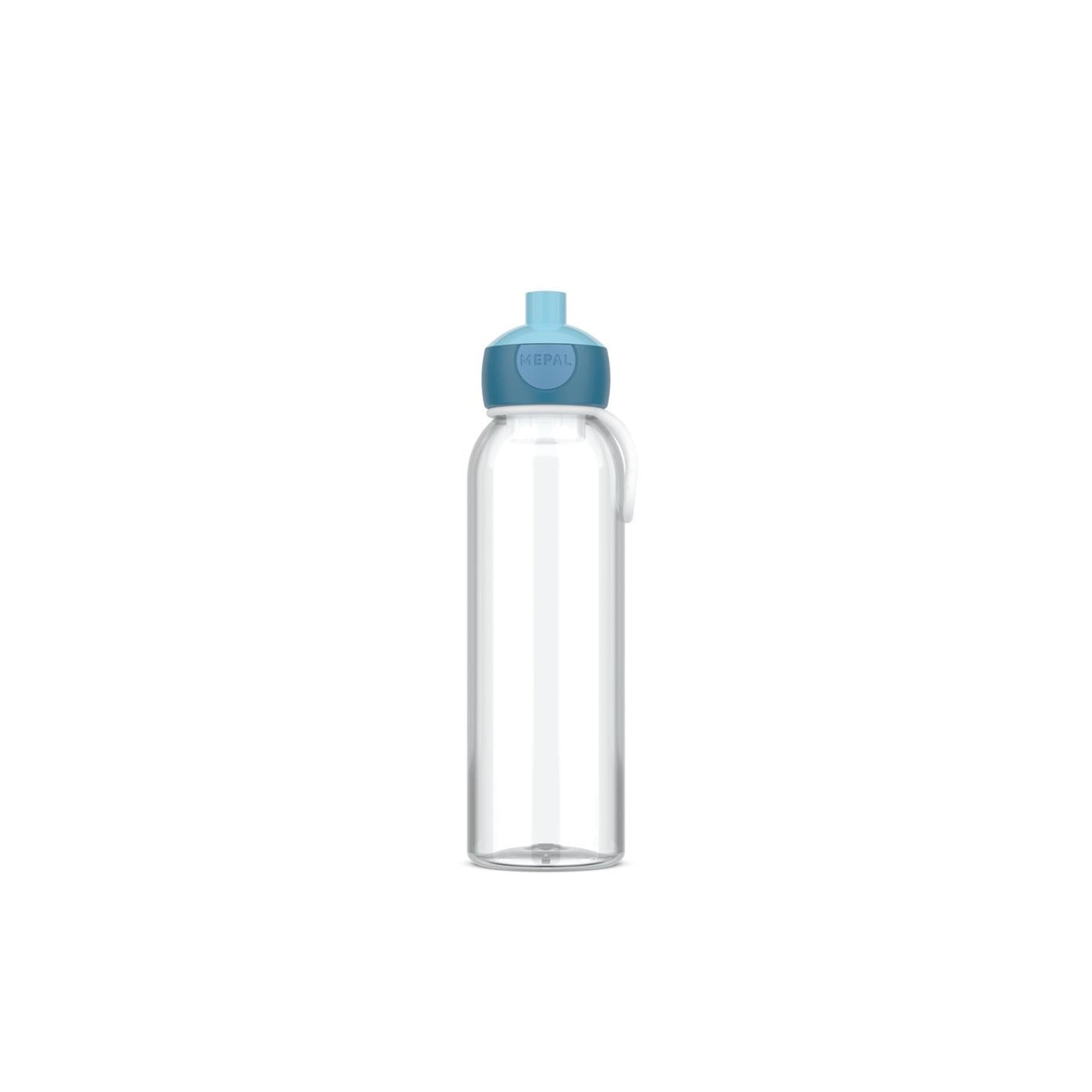 Waterfles pop-up campus 500 ml - stoer blauw