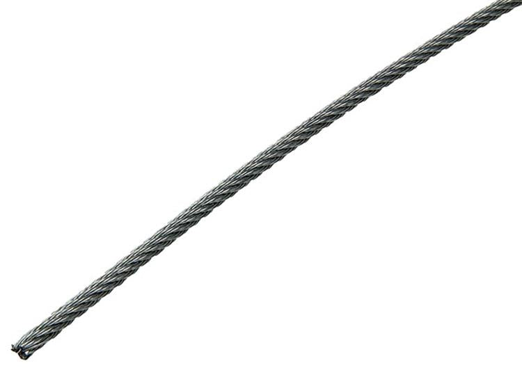 Mack 1015568 - verzinkte staalkabel 7x7 100m 4mm wll 160 kg din en 12385-4 | 100 stuks