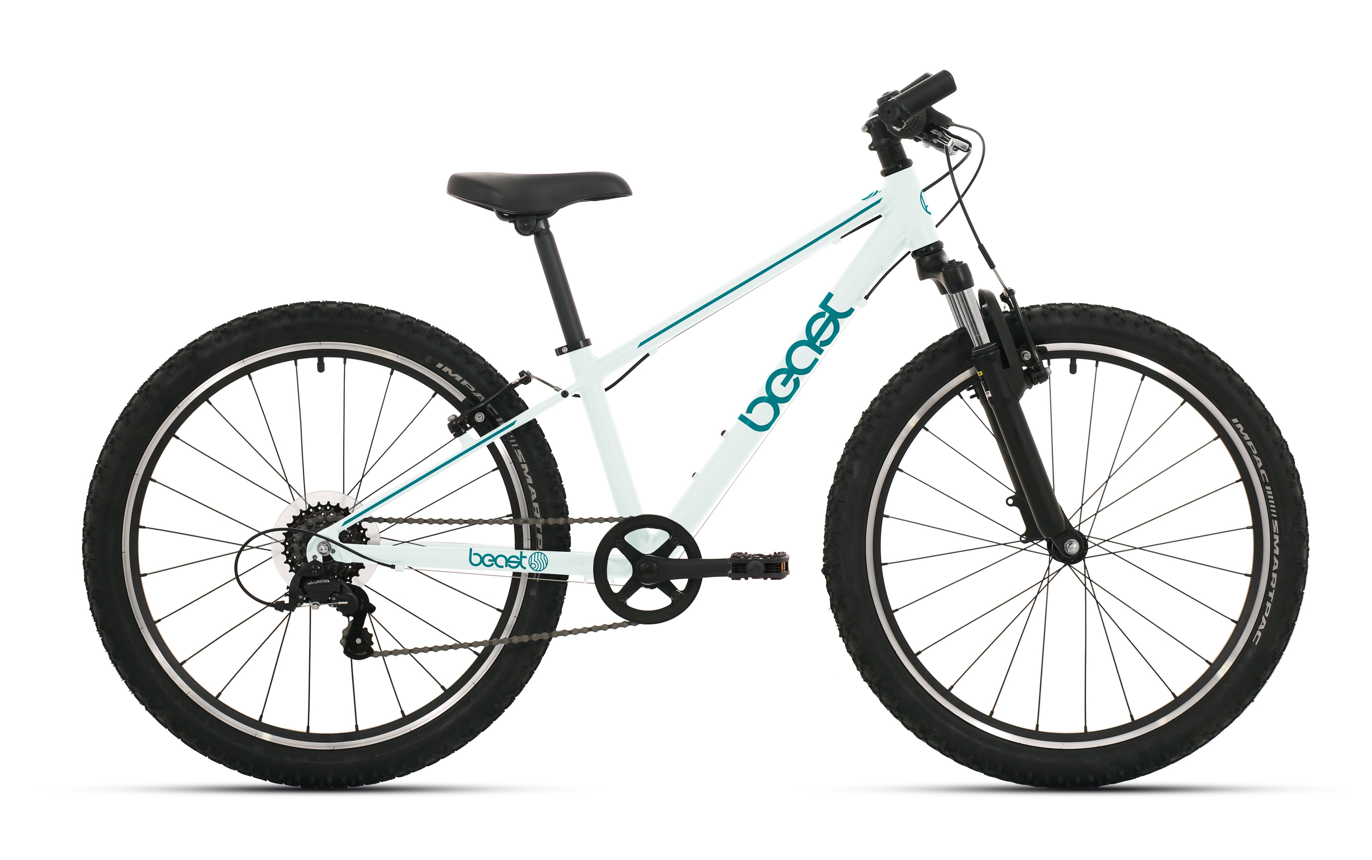 Bikefun kinderfiets beast 26 inch met shimano 6 versnellingen en v-brakes - seagrass