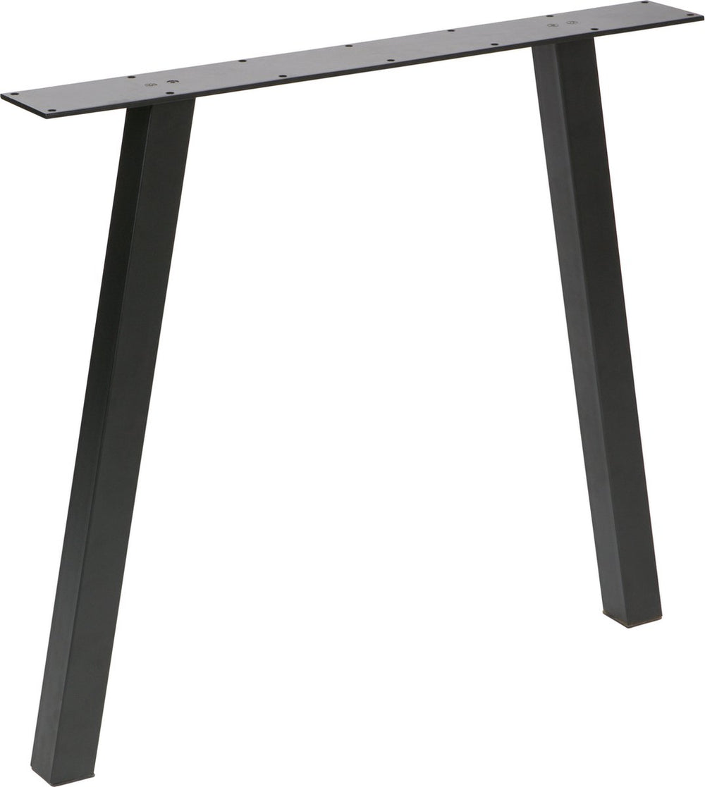 Woood tablo a poot kd 1 stuks - metaal - zwart - 72x79x10
