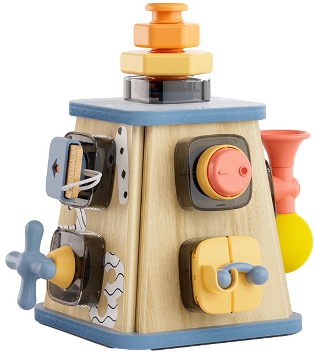 Topbright busy tower educatief activiteiten speelgoed