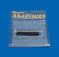 Darice • magneet rond 8mm 10pcs ceramic