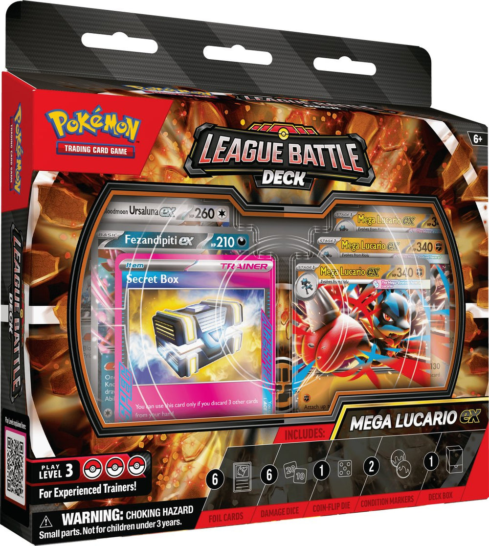 Pokémon - mega lucario ex - league battle deck