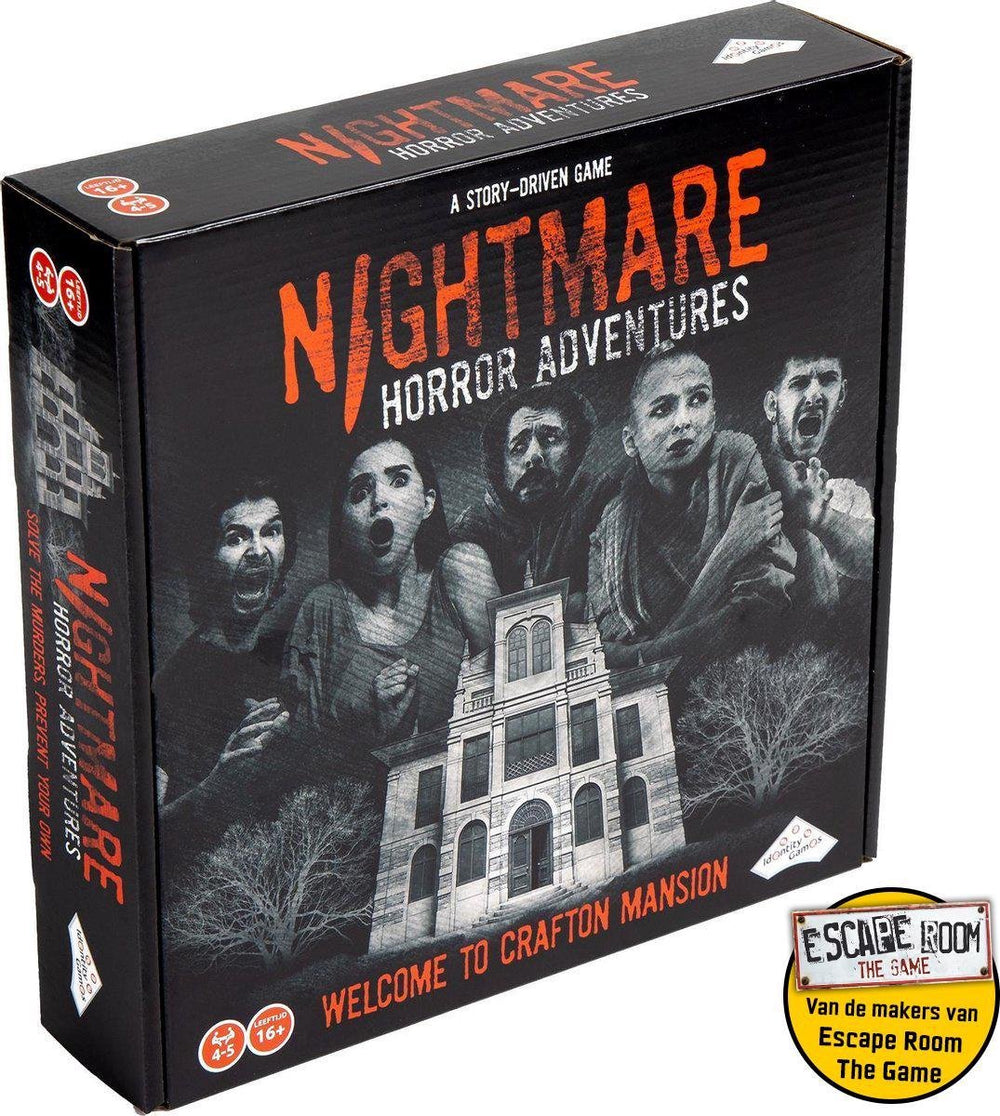 Identity games nightmare horror adventures - van de makers van escape room the game