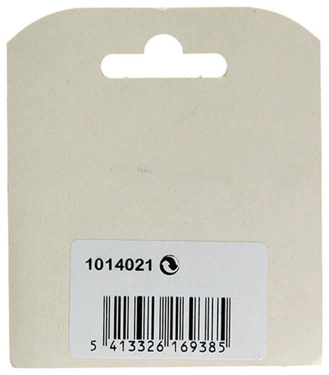 Mack 1014021 - brievenkastslot vernikkeld 25 mm | 5 stuks