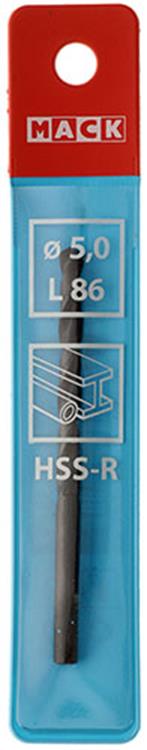 Mack 1018183 - universeelboor hss r ø 5,0 x 86 mm | 5 stuks