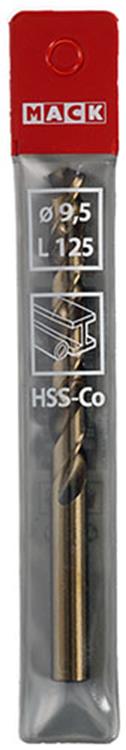 Mack 1018202 - metaalboor hss co5% din 338 ø 9,5 x 125 mm | 5 stuks