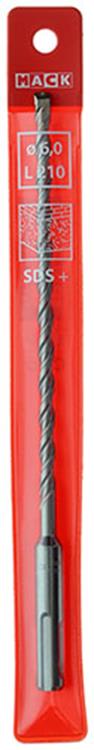 Mack 1018211 - hamerboor sds + ø 6,0 x 210 mm | 5 stuks