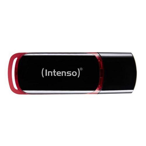 Usb-stick intenso business line 8 gb zwart rood