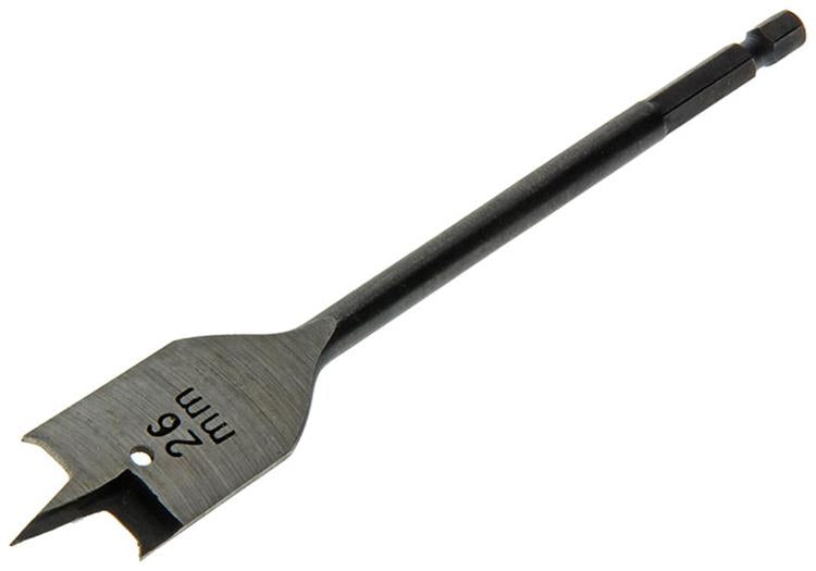 Mack 1018254 - platte houtboor din 7487 ø 26,0 x 160 mm | 5 stuks