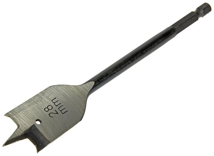 Mack 1018255 - platte houtboor 28mm | 2 stuks