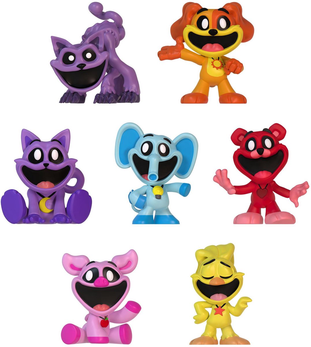 Poppy speelminifiguren s3 critter 7 cm assorti