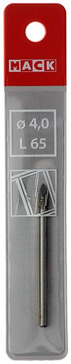 Mack 1018282 - glas- tegelboor ø 4,0 x 65 mm | 5 stuks