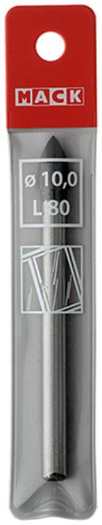 Mack 1018286 - glas- tegelboor ø 10,0 x 80 mm | 5 stuks