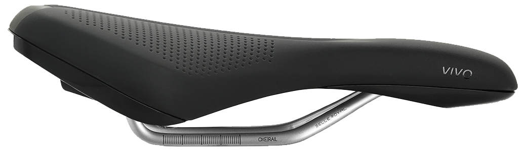 Selleroyal fietszadel selle royal vivo athletic - zwart (werkplaatsverpakking)
